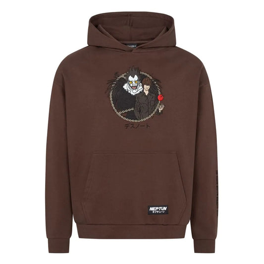 Death Note Kapuzenpullover Graphic Brown Größe XL - Smalltinytoystore