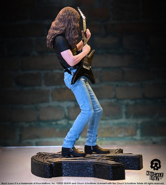 Death Rock Iconz Statue Chuck Schuldiner 22 cm - Smalltinytoystore