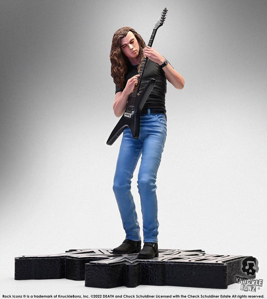 Death Rock Iconz Statue Chuck Schuldiner 22 cm - Smalltinytoystore