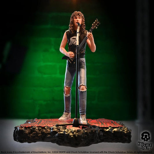 Death Rock Iconz Statue Chuck Schuldiner II 22 cm - Smalltinytoystore