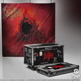 Death Rock Ikonz On Tour Road Case Statue & Bühnenhintergrund Set The Sound of Perseverance Tour 1998 - Smalltinytoystore
