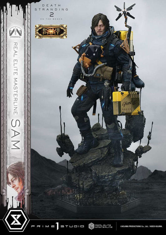 Death Stranding 2: On the Beach Real Elite Masterline Series Statue 1/3 Sam Deluxe Bonus Version 83 cm - Smalltinytoystore