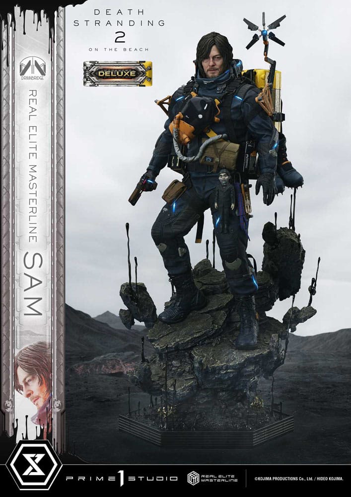 Death Stranding 2: On the Beach Real Elite Masterline Series Statue 1/3 Sam Deluxe Version 83 cm - Smalltinytoystore