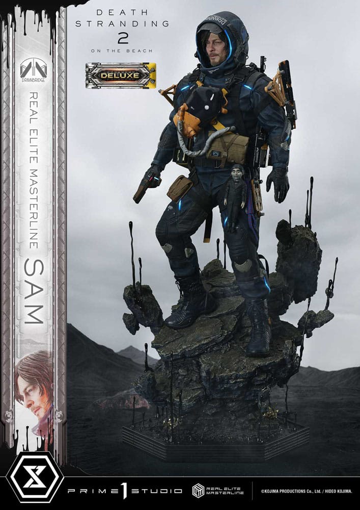 Death Stranding 2: On the Beach Real Elite Masterline Series Statue 1/3 Sam Deluxe Version 83 cm - Smalltinytoystore