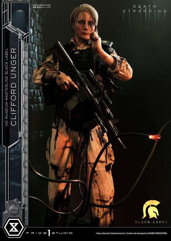 Death Stranding Statue 1/2 Clifford Unger Black Label 103 cm - Smalltinytoystore