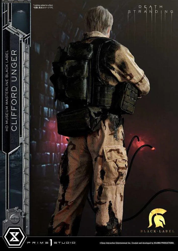Death Stranding Statue 1/2 Clifford Unger Black Label 103 cm - Smalltinytoystore
