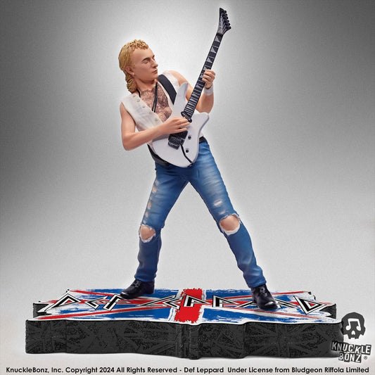 Def Leppard Rock Iconz Statue Phil Collen 24 cm - Smalltinytoystore