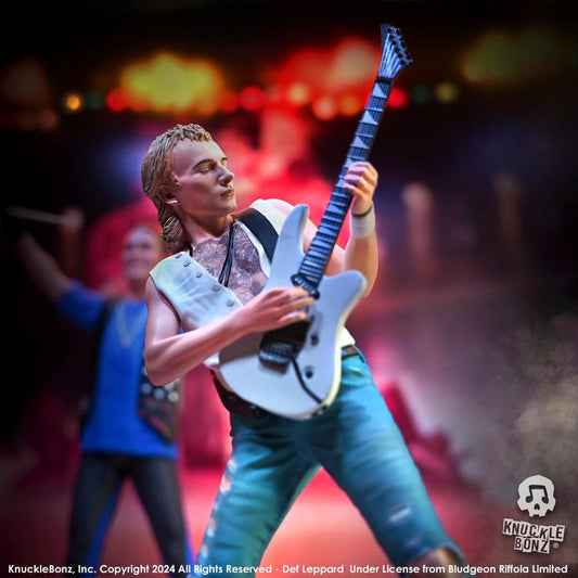 Def Leppard Rock Iconz Statue Phil Collen 24 cm - Smalltinytoystore