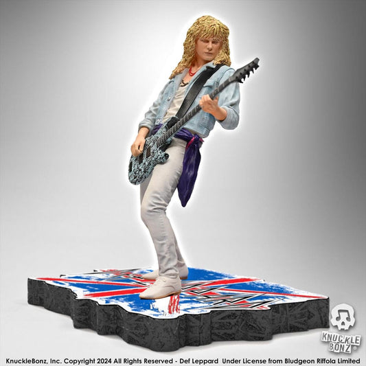 Def Leppard Rock Iconz Statue Rick Savage 24 cm - Smalltinytoystore