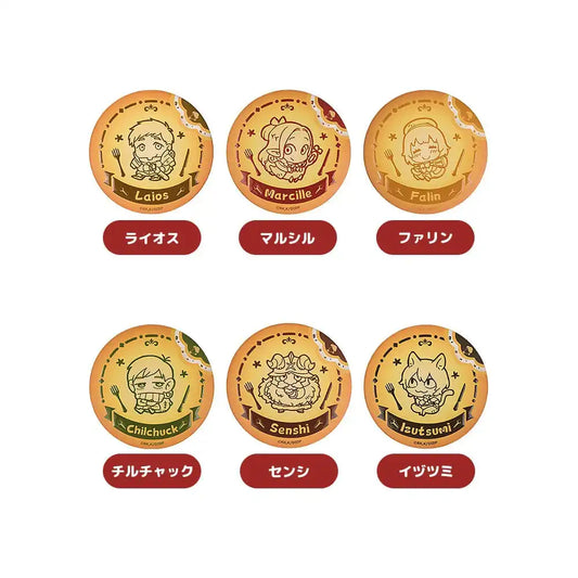Delicious in Dungeon Ansteck-Buttons 6 cm Sortiment (6) - Smalltinytoystore