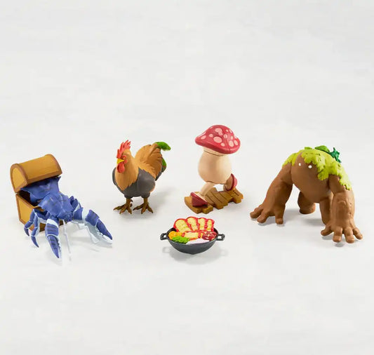 Delicious in Dungeon Kaitai Fantasy Minifiguren 4er-Pack Dungeon Creature 6 cm - Smalltinytoystore