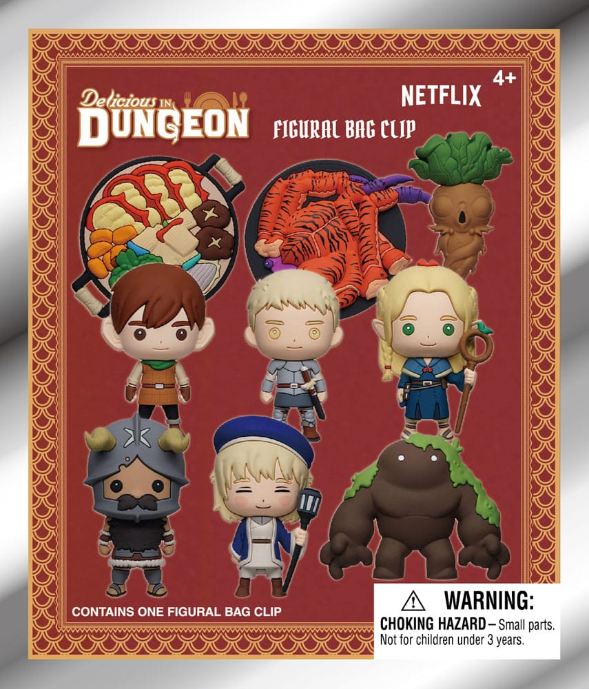 Delicious in Dungeon PVC-Taschenanhänger Series 1 Display (24) - Smalltinytoystore