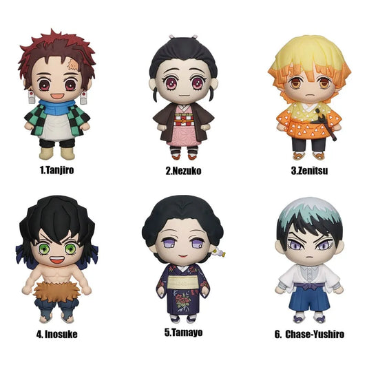 Demon Slayer: Kimetsu no Yaiba 3D Magnete Series 3 Display (12) - Smalltinytoystore