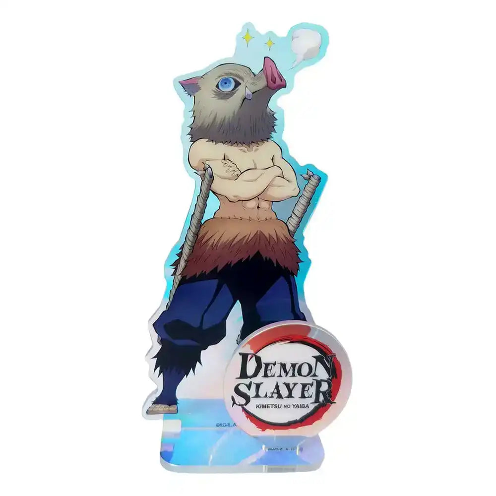 Demon Slayer: Kimetsu no Yaiba Acryl-Aufsteller Inosuke Holographic 16 cm