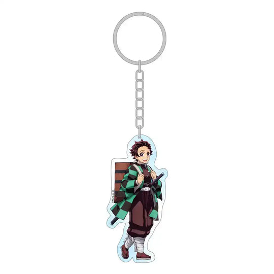 Demon Slayer: Kimetsu no Yaiba Acryl Schlüsselanhänger Tanjiro Holographic 8 cm