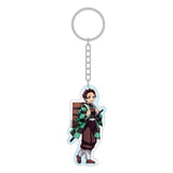 Demon Slayer: Kimetsu no Yaiba Acryl Schlüsselanhänger Tanjiro Holographic 8 cm