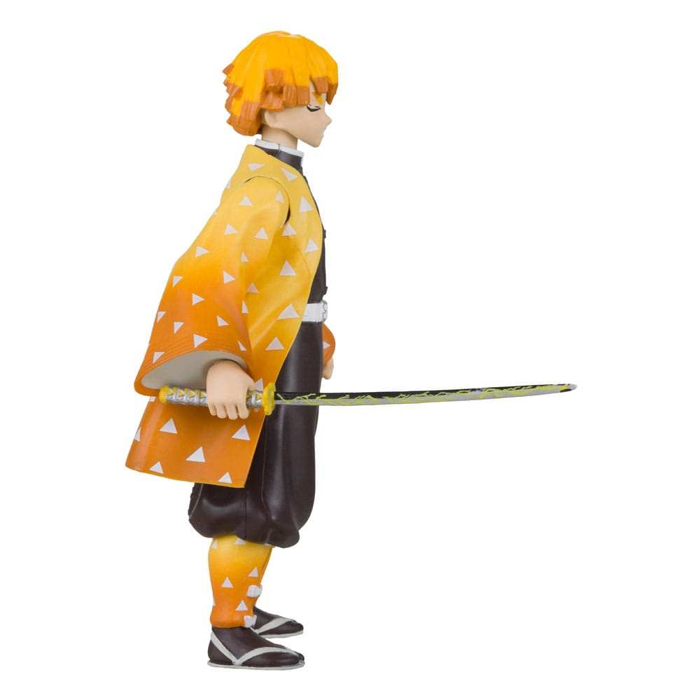 Demon Slayer: Kimetsu no Yaiba Actionfigur Zenitsu Thunder Breathing Deluxe 13 cm - Smalltinytoystore