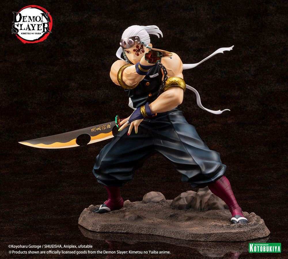 Demon Slayer: Kimetsu no Yaiba ARTFXJ Statue 1/8 Tengen Uzui Regular Edition 23 cm - Smalltinytoystore