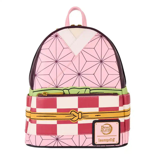 Demon Slayer: Kimetsu no Yaiba by Loungefly Mini Rucksack Nezuko Kamado Cosplay - Smalltinytoystore
