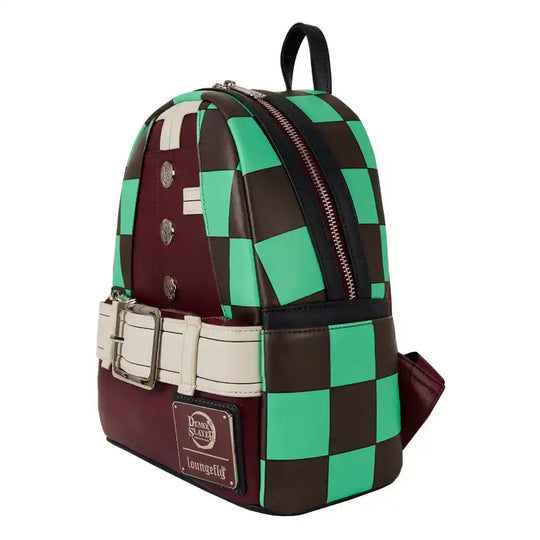 Demon Slayer: Kimetsu no Yaiba by Loungefly Mini Rucksack Tanjiro Kamado Cosplay - Smalltinytoystore