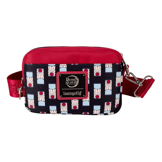 Demon Slayer: Kimetsu no Yaiba by Loungefly Sling Brusttasche / Umhängetasche AOP - Smalltinytoystore
