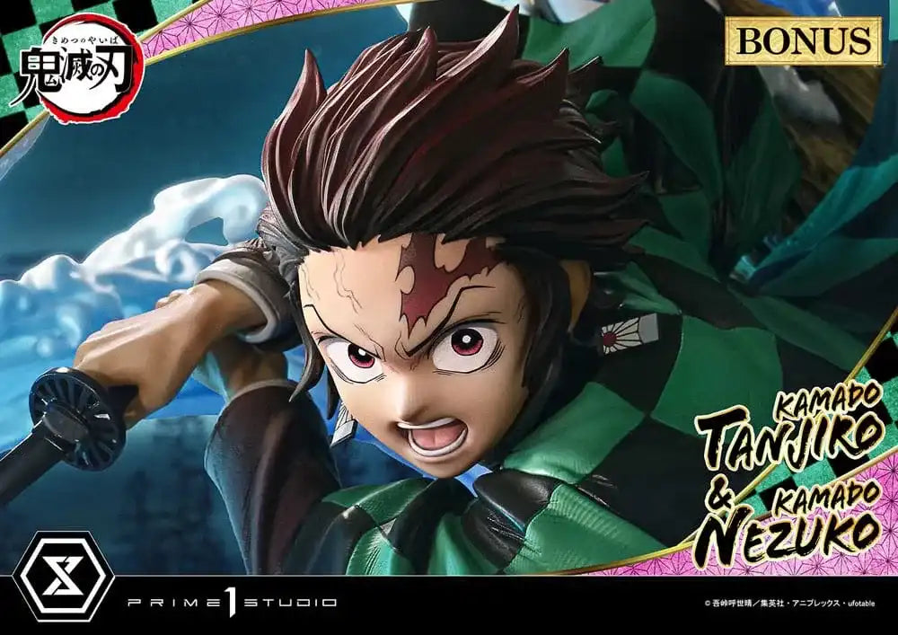Demon Slayer: Kimetsu no Yaiba Concept Masterline Series Statue 1/6 Nezuko & Tanjiro Ultimate Bonus Ver. 56 cm