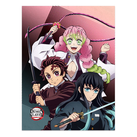 Demon Slayer: Kimetsu no Yaiba Decke Tanjiro, Mitsuri, Muichiro 120 x 160 cm - Smalltinytoystore