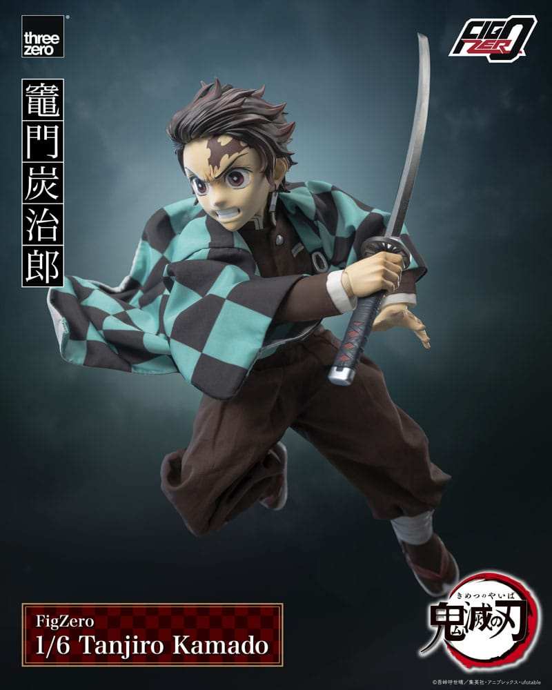 Demon Slayer: Kimetsu no Yaiba FigZero Actionfigur 1/6 Tanjiro Kamado 27 cm - Smalltinytoystore