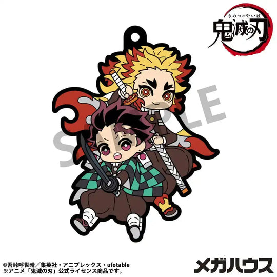 Demon Slayer: Kimetsu no Yaiba Gummi-Anhänger 6 cm Sortiment Buddy Collection Vol. 4 (6) - Smalltinytoystore