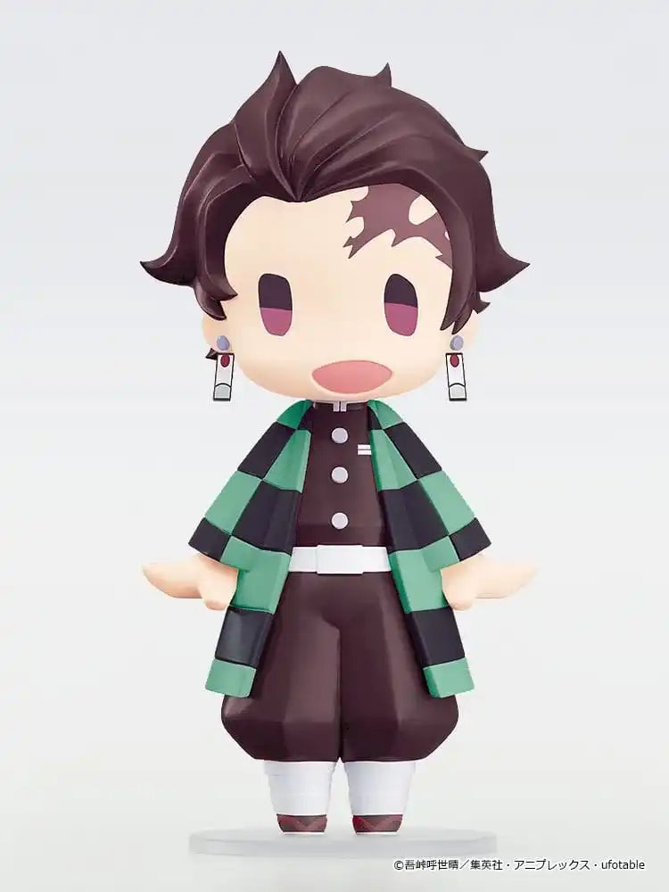 Demon Slayer: Kimetsu no Yaiba HELLO! GOOD SMILE Actionfigur Tanjiro Kamado 10 cm - Smalltinytoystore