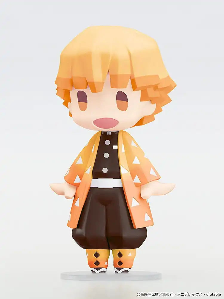 Demon Slayer: Kimetsu no Yaiba HELLO! GOOD SMILE Actionfigur Zenitsu Agatsuma 10 cm - Smalltinytoystore