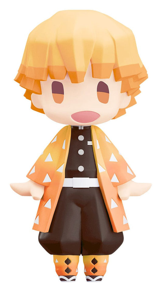 Demon Slayer: Kimetsu no Yaiba HELLO! GOOD SMILE Actionfigur Zenitsu Agatsuma 10 cm - Smalltinytoystore