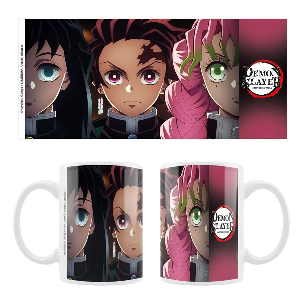Demon Slayer: Kimetsu no Yaiba Keramiktasse Tanjiro, Mitsuri, Muichiro - Smalltinytoystore