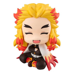 Demon Slayer: Kimetsu no Yaiba Look Up PVC Statue Rengoku Kyoujurou Smile Ver. 11 cm - Smalltinytoystore