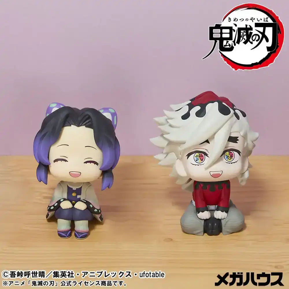 Demon Slayer: Kimetsu no Yaiba Look Up PVC Statue Shinobu Kocho Smile Ver. & Douma 11 cm (with gift) - Smalltinytoystore
