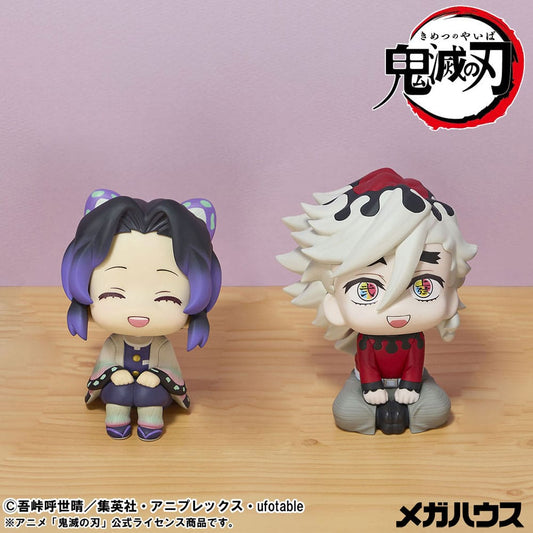 Demon Slayer: Kimetsu no Yaiba Look Up PVC Statue Shinobu Kocho Smile Ver. & Douma 11 cm (with gift) - Smalltinytoystore
