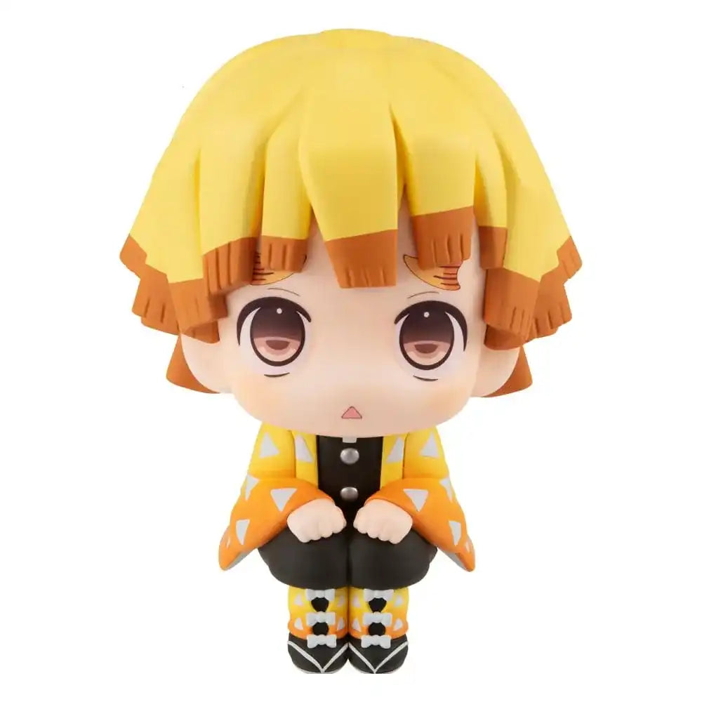 Demon Slayer Kimetsu no Yaiba Look Up PVC Statue Zenitsu Agatsuma 11 cm - Smalltinytoystore