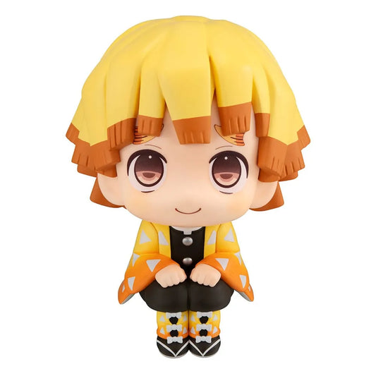 Demon Slayer: Kimetsu no Yaiba Look Up PVC Statue Zenitsu Agatsuma Smile Ver. 11 cm - Smalltinytoystore