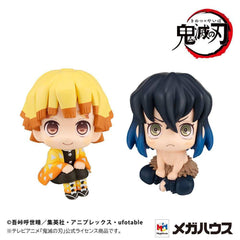 Demon Slayer: Kimetsu no Yaiba Look Up PVC Statue Zenitsu Agatsuma Smile Ver. & Inosuke Hashibira Bossy Ver. 11 cm (with gift) - Smalltinytoystore