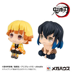 Demon Slayer: Kimetsu no Yaiba Look Up PVC Statue Zenitsu Agatsuma Smile Ver. & Inosuke Hashibira Bossy Ver. 11 cm (with gift) - Smalltinytoystore