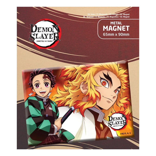 Demon Slayer: Kimetsu no Yaiba Magnet Tanjiro & Kyojuro - Smalltinytoystore