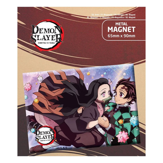 Demon Slayer: Kimetsu no Yaiba Magnet Tanjiro & Nezuko - Smalltinytoystore