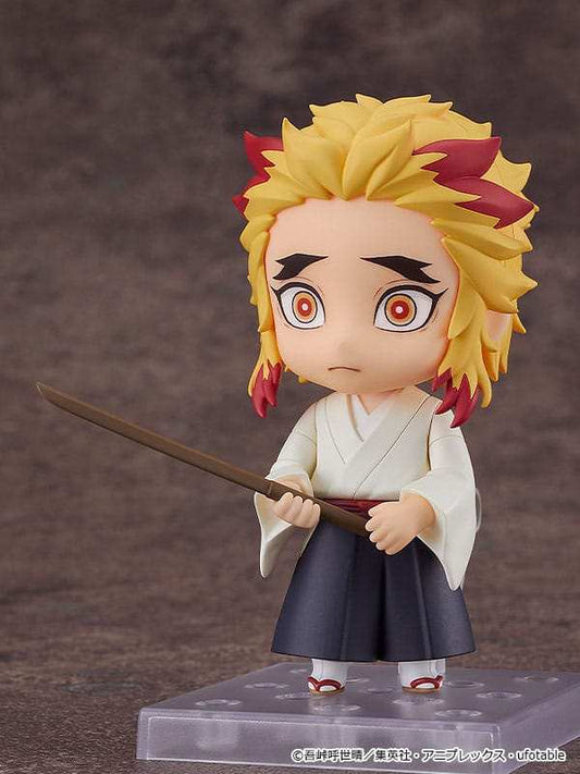 Demon Slayer: Kimetsu no Yaiba Nendoroid Actionfigur Senjuro Rengoku 10 cm - Smalltinytoystore