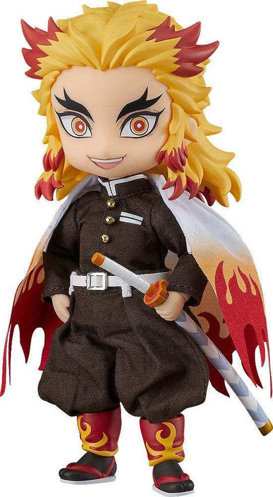 Demon Slayer: Kimetsu no Yaiba Nendoroid Doll Actionfigur Kyojuro Rengoku 14 cm - Smalltinytoystore