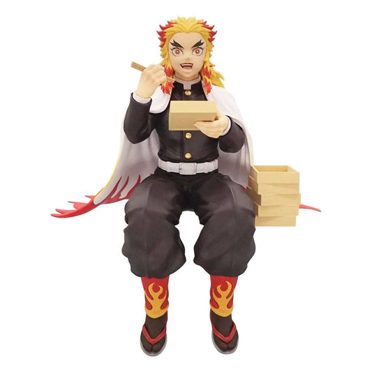Demon Slayer: Kimetsu no Yaiba Noodle Stopper PVC Statue Rengoku Kyojuro 14 cm - Smalltinytoystore