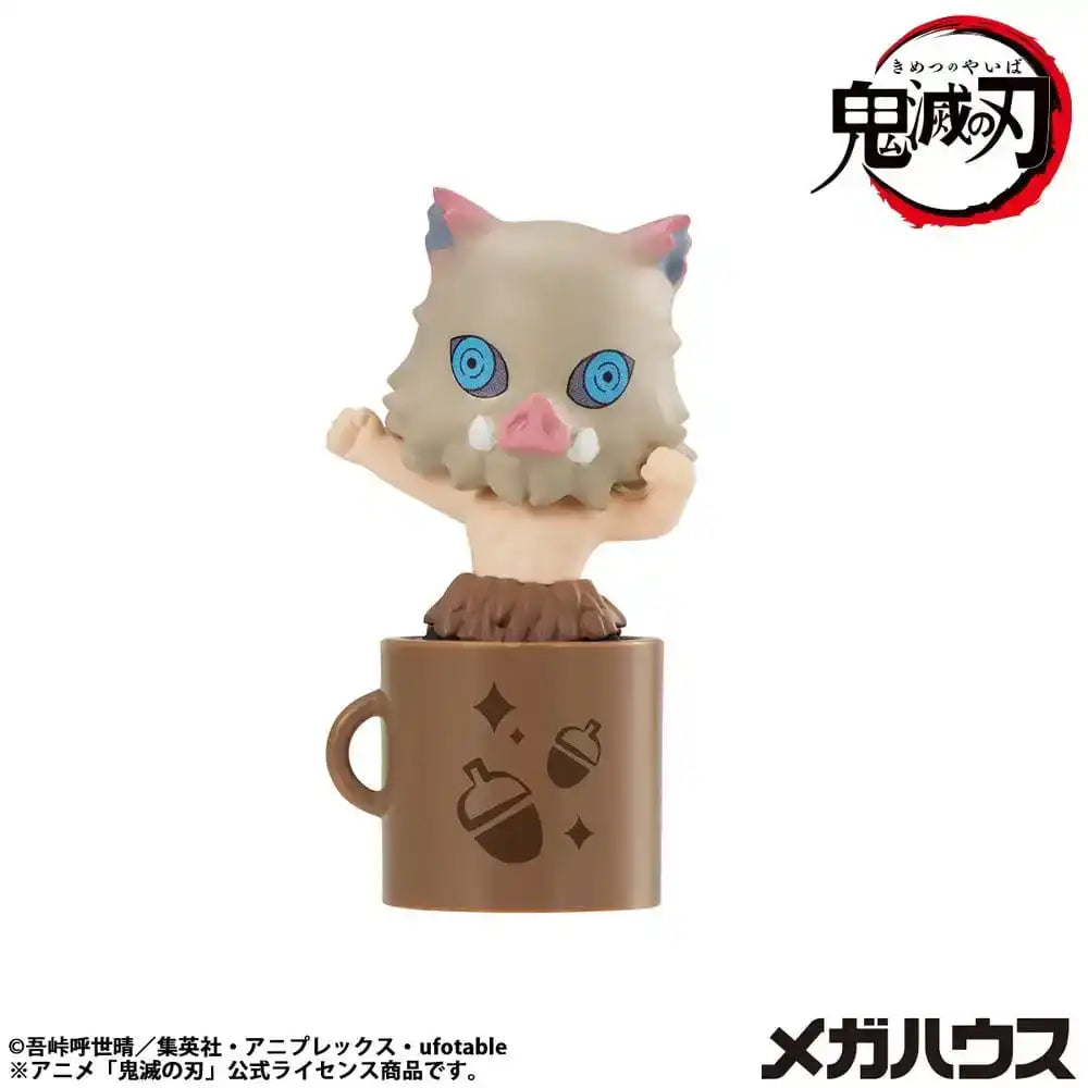 Demon Slayer Kimetsu no Yaiba Ochatomo Series Sammelfiguren 4 cm Sortiment (6)