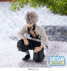 Demon Slayer: Kimetsu no Yaiba PM Perching PVC Statue Sanemi Shinazugawa (Hashira Meeting) 11 cm (re-run) - Smalltinytoystore