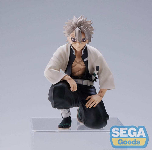 Demon Slayer: Kimetsu no Yaiba PM Perching PVC Statue Sanemi Shinazugawa (Hashira Meeting) 11 cm (re-run) - Smalltinytoystore
