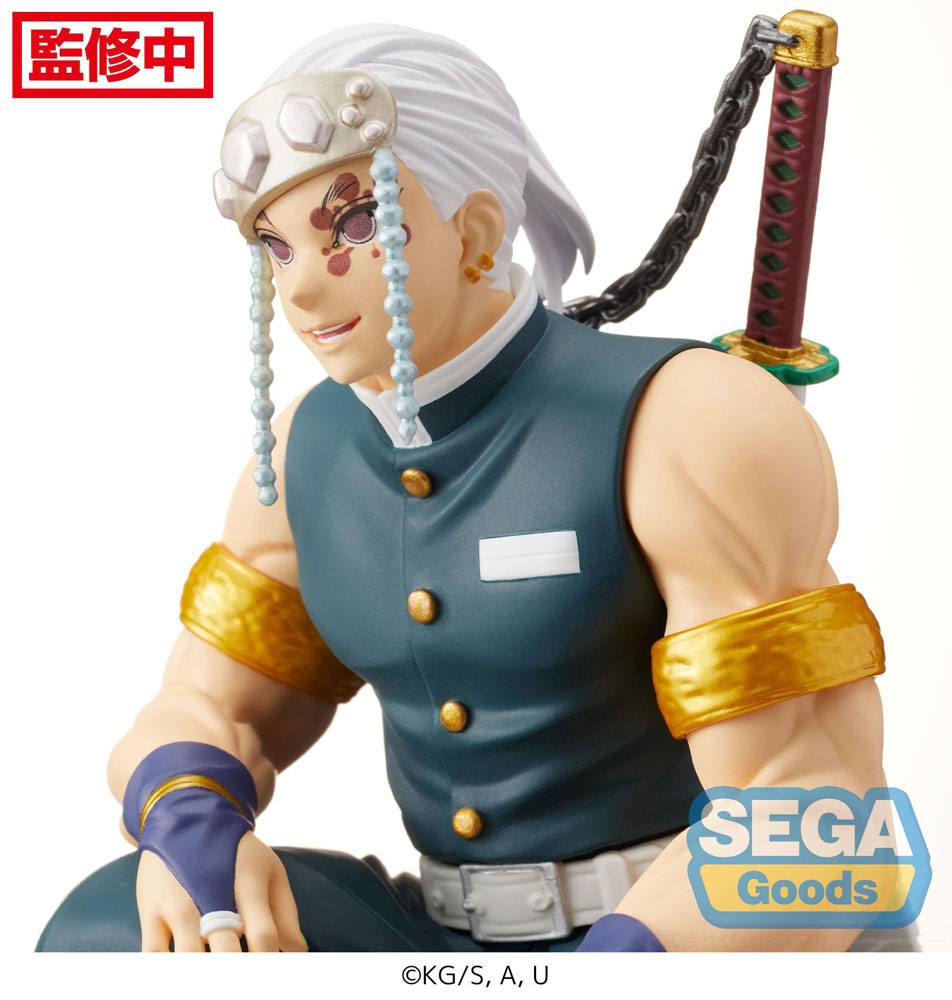 Demon Slayer: Kimetsu no Yaiba PM Perching PVC Statue Tengen Uzui (Hashira Meeting) 13 cm - Smalltinytoystore