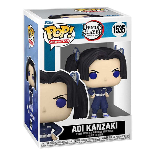 Demon Slayer: Kimetsu no Yaiba POP! Animation Figur Aoi Kanzaki w/CH 9 cm Sortiment (6) - Smalltinytoystore